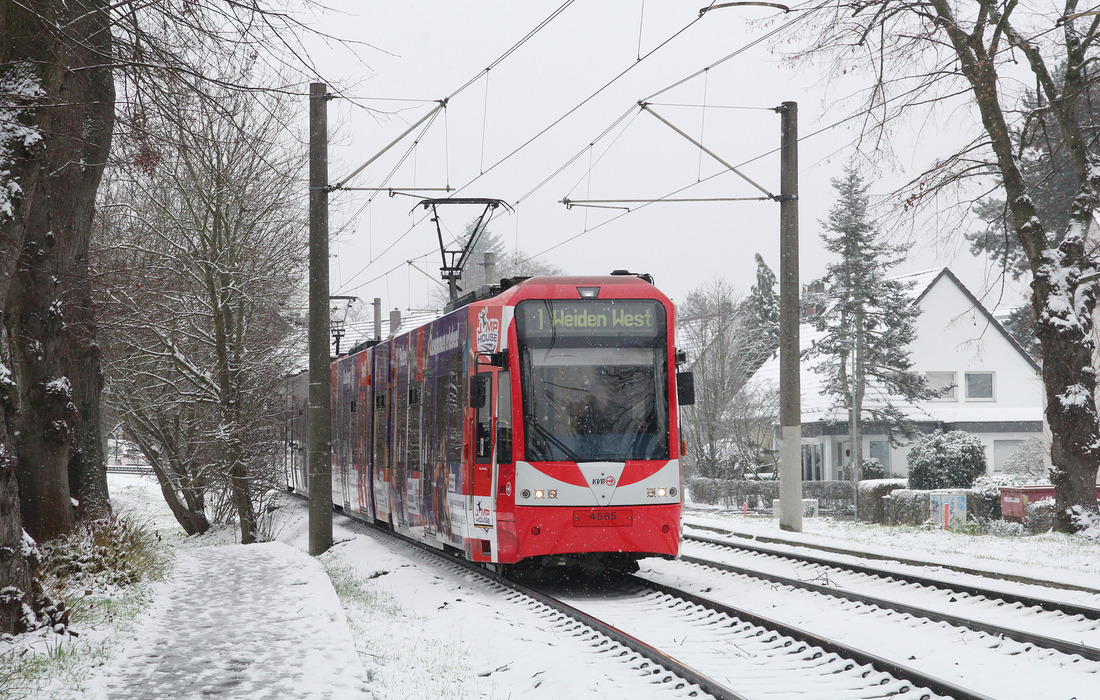 Kölner Verkehrs-Betriebe 4565 + 4563 // Bergisch Gladbach // 17. Januar 2021