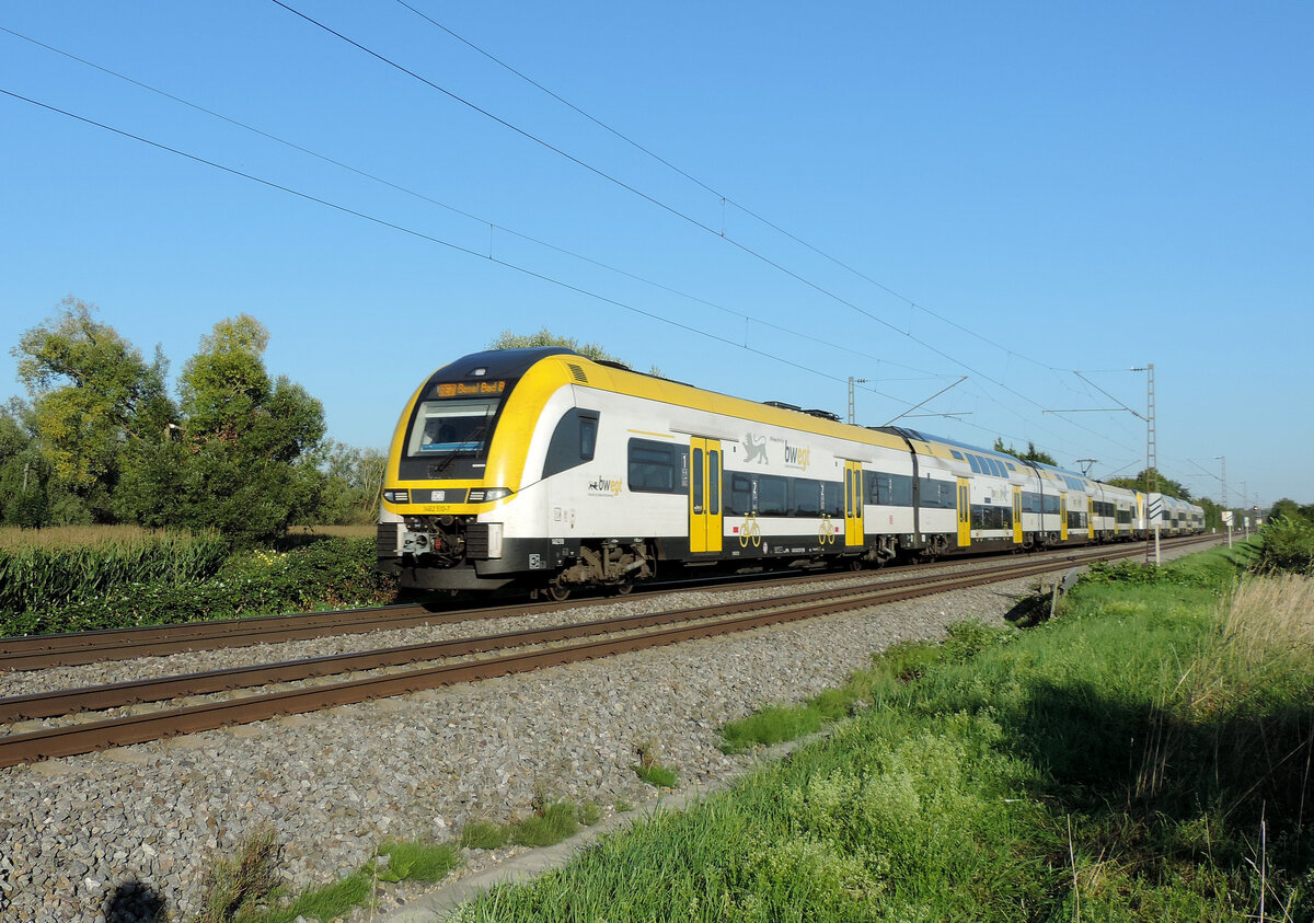 Köndringen - 11. August 2023 : 1462 510 & 508 am RE 17005 von Offenburg nach Basel. 

Link zum Video : https://www.youtube.com/watch?v=-61b14BG0ww&t=169s