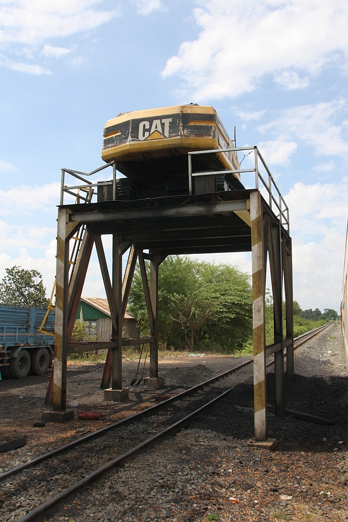 Kohleverladestelle in der Tuk Meas Station am 18.März 2017.
