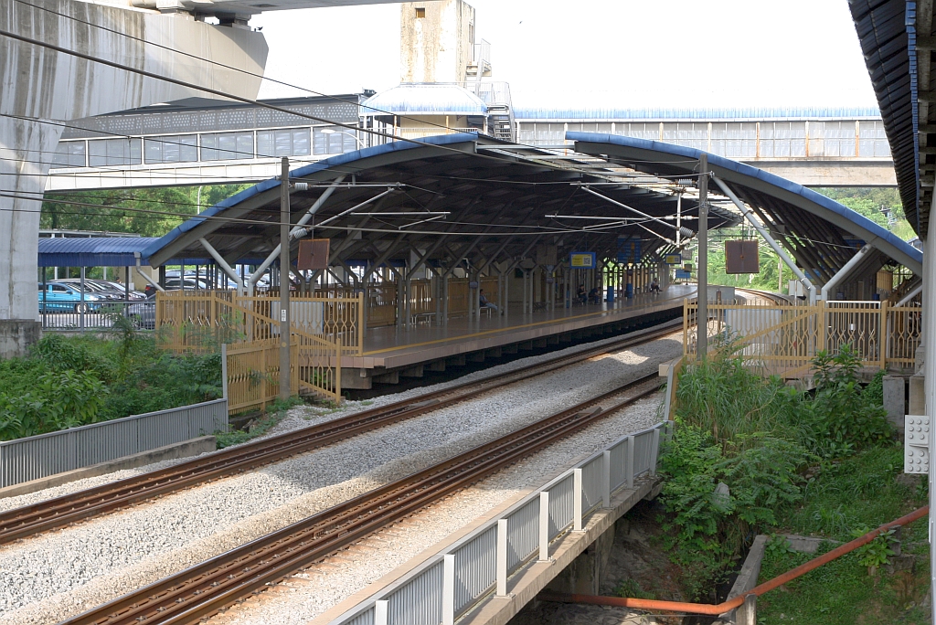KTM Stesen Kepong Sentral am 12.März 2024.