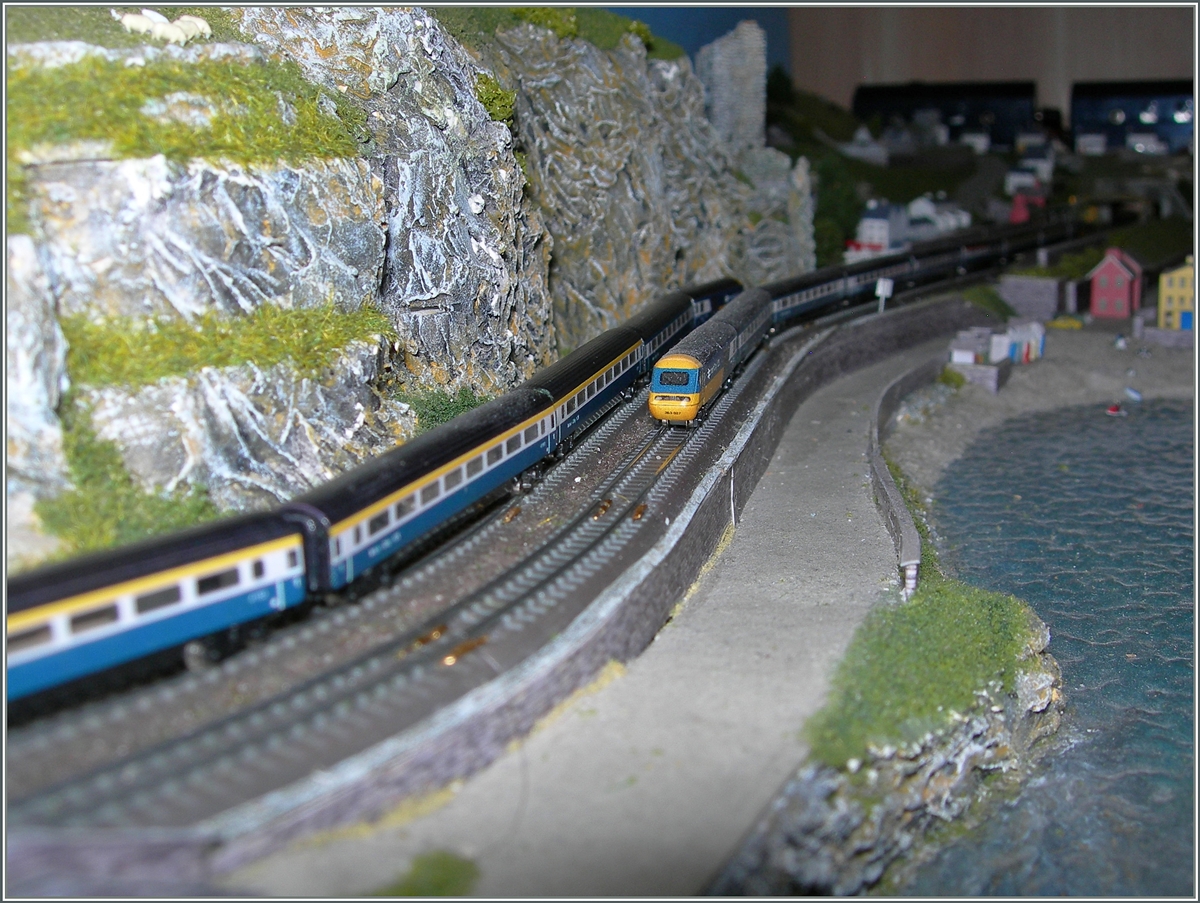 Künstenambiente auf meiner T Gauge Anlage. 
1. Nov. 2015