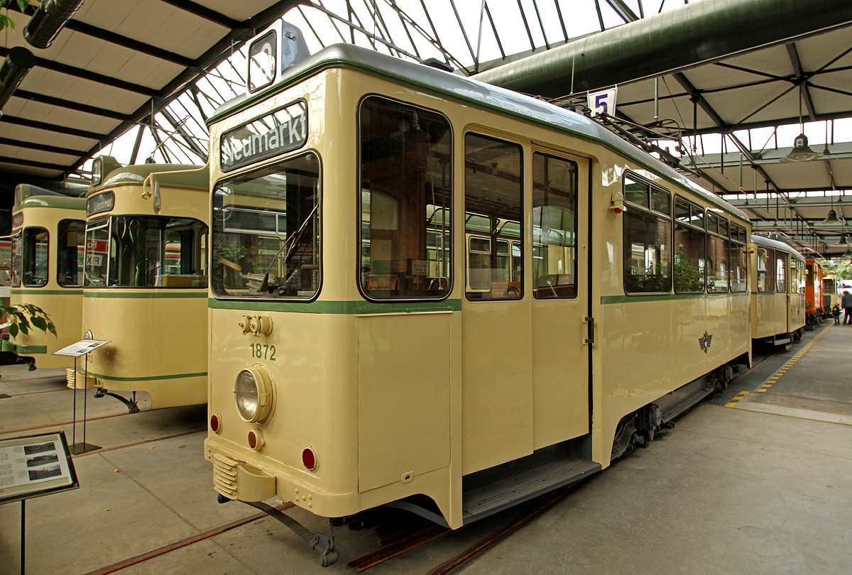 KVB 1872 im KVB Museum in Thielenbruch am 10.09.2017 zum Tag des offenen Denkmal