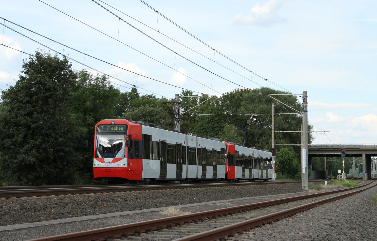 KVB 4509 in Frechen am 26.06.14.