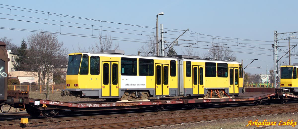 Laadks 23 80 4334 334-8 (mit Kt4D aus Berlin nach Izhevsk in Russland), Poznań Górczyn, 1.3.2014