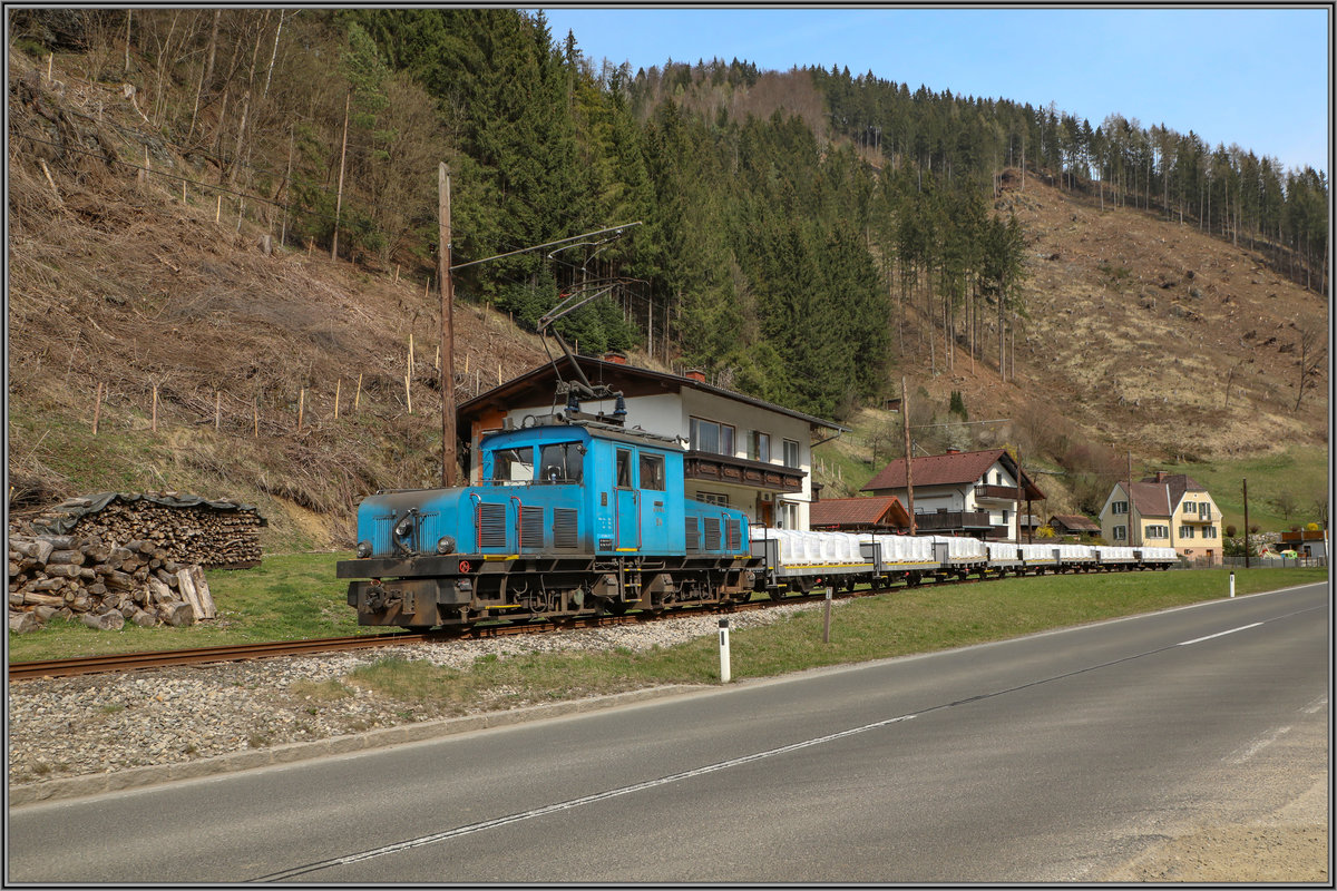 Ländliches Idyll rund um die Bahn Mixnitz St. Erhard - Breitenau am Hochlantsch

3.04.2019