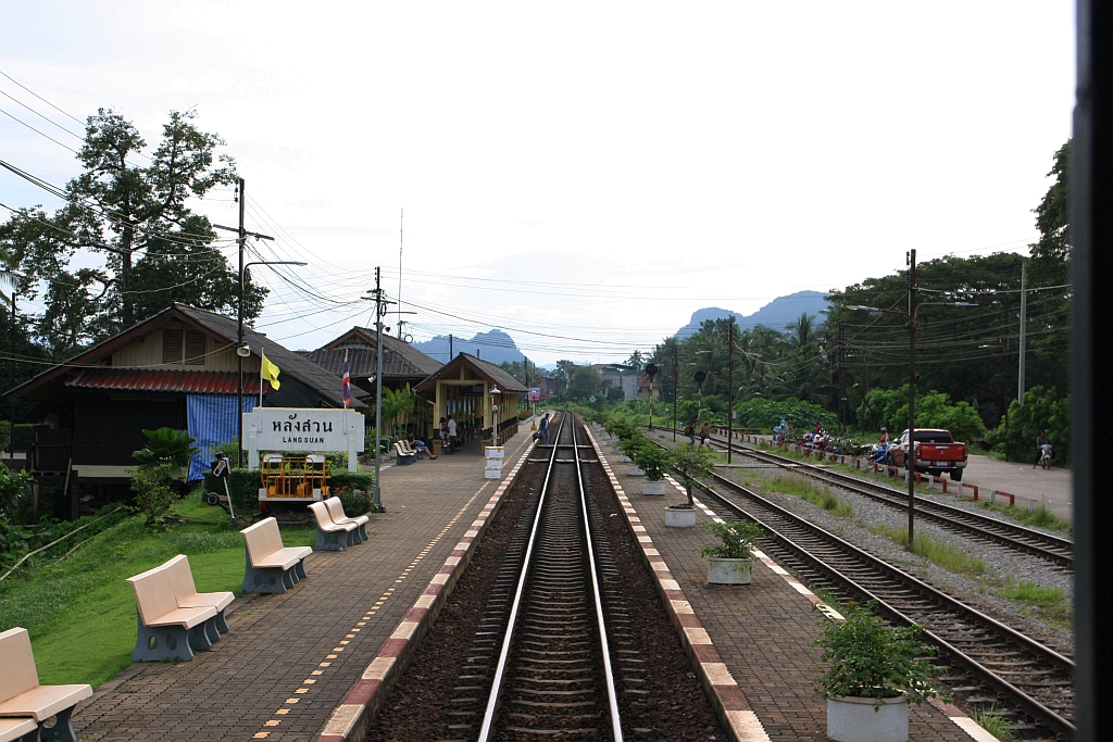Lang Suan Station am 07.Dezember 2023.