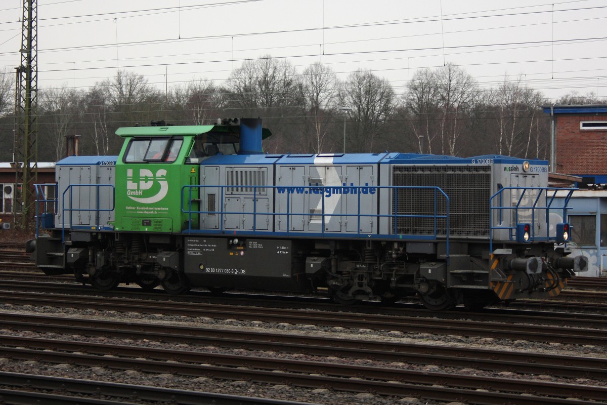 LDS 277 030 am 15.3.13 bei der Ankunft in Duisburg-Entenfang.