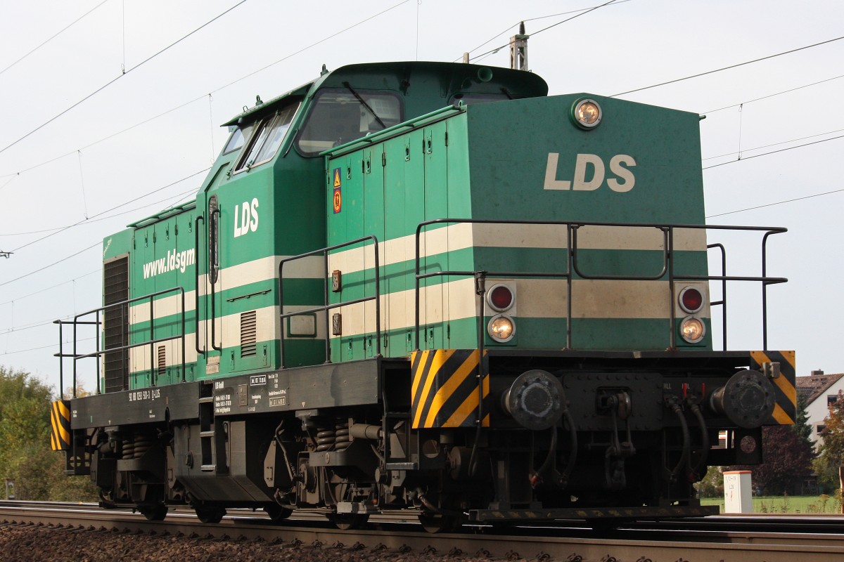 LDS 293 511 am 19.10.13 als Lz in Dedensen-Gümmer.
