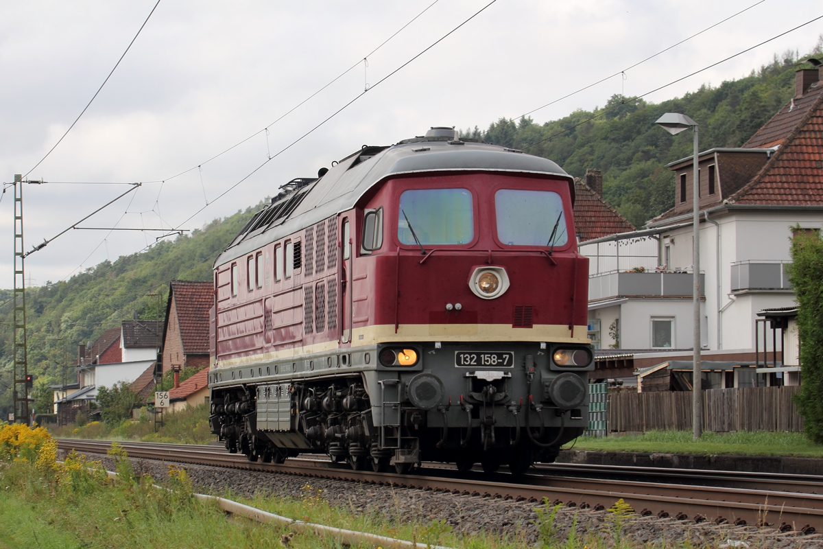 LEG 132 158-7 in Ludwigsau-Friedlos 24.8.2021