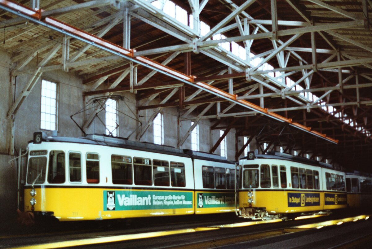 Leider weiß ich nicht, welches SSB-Depot das ist. Es könnte Ostheim sein.
Datum: 16.10.1983
