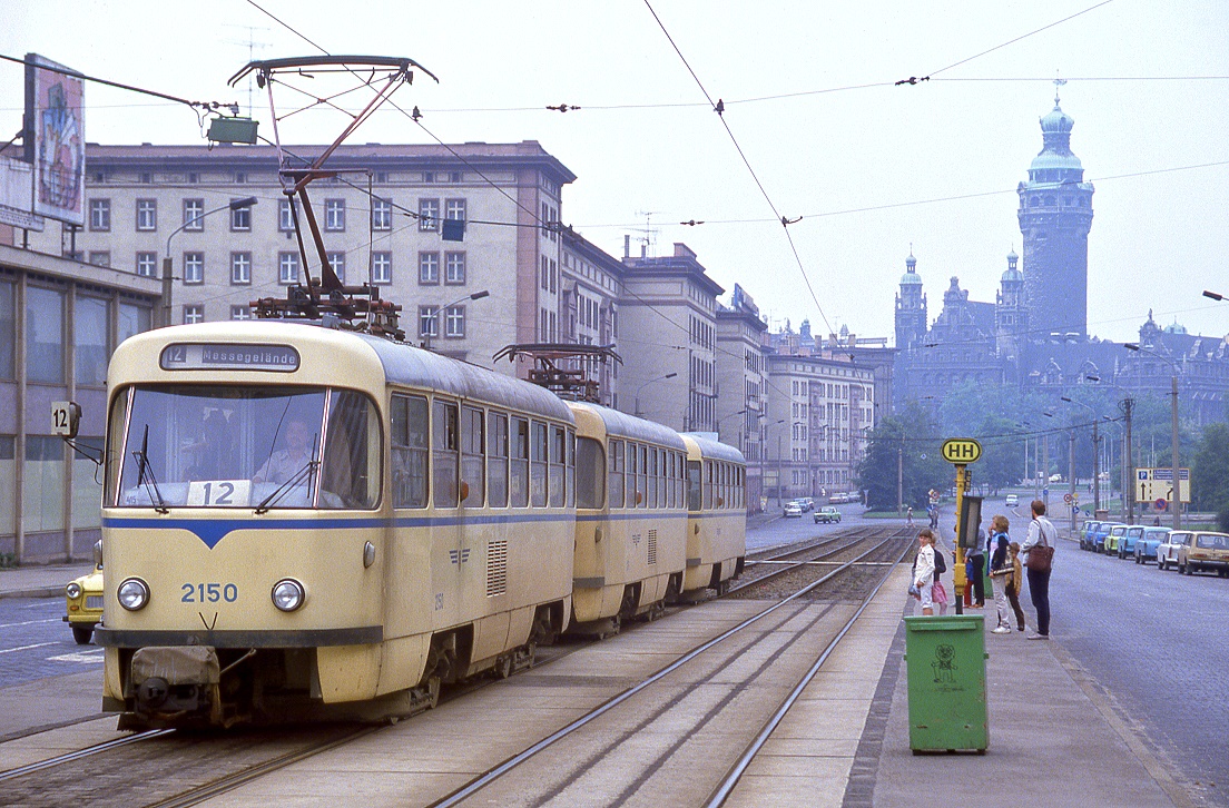 Leipzig 2150, Bayrischer Platz, 22.06.1985.