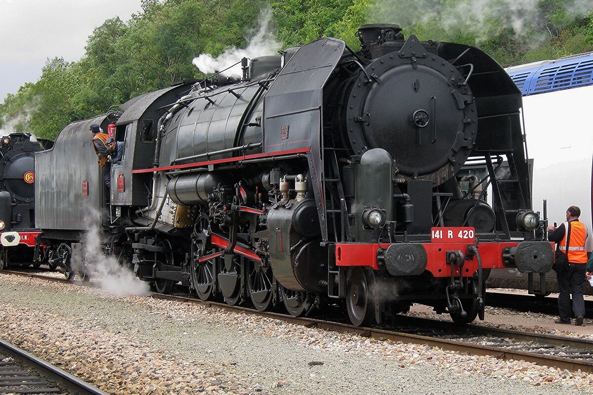 'Liberation' 141 R-420 steht am 17 September 2011 in Longueville. 