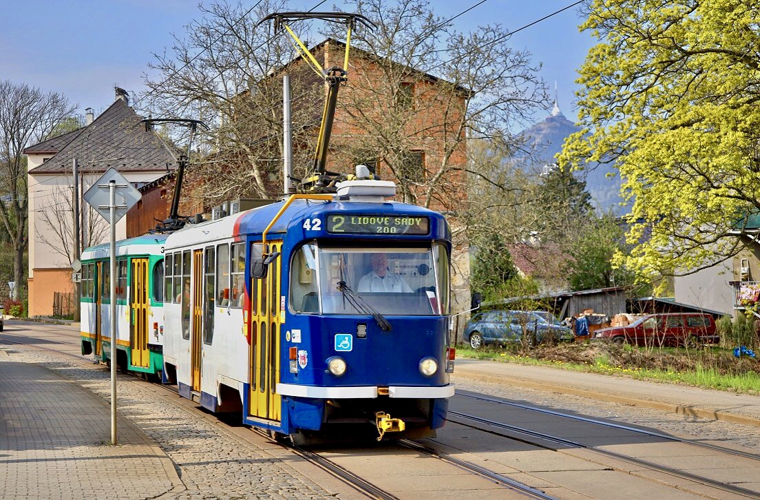 Liberec 42 + 33, Ulice Ještědská, 02.05.2022.