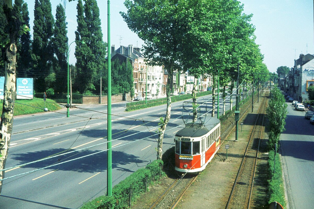 Lille SNELRT Avenue de la Republique 14-08-1974