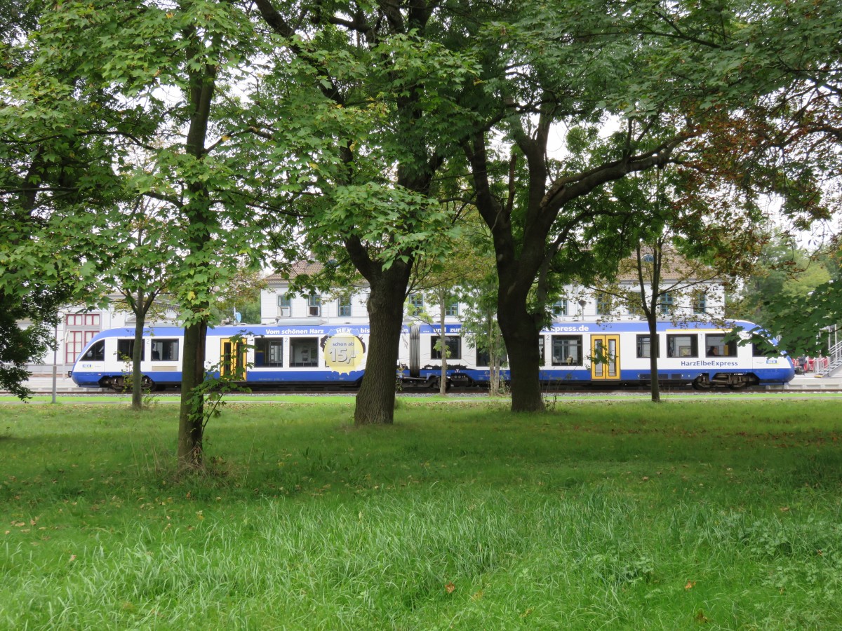 Lint 41 des Hex am 24.09.2014 im Bahnhof von Vienenburg nach Magdeburg HBF