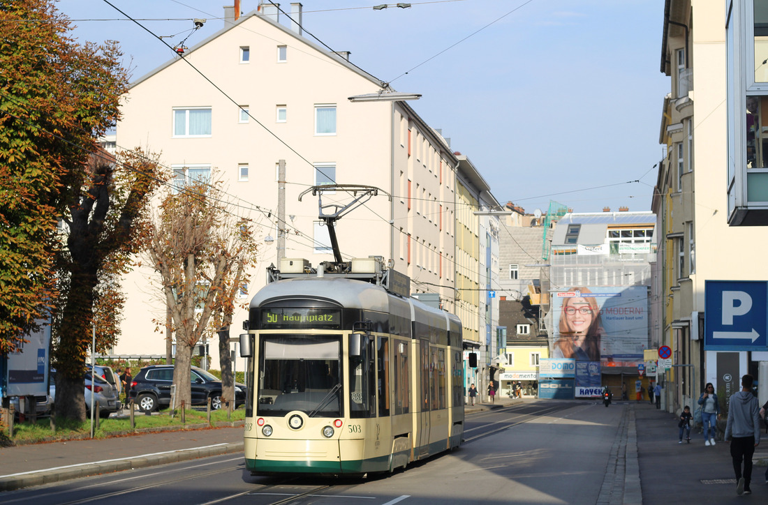 LINZ AG 503 (Pöstlingbergbahn) // Linz // 15. Oktober 2016