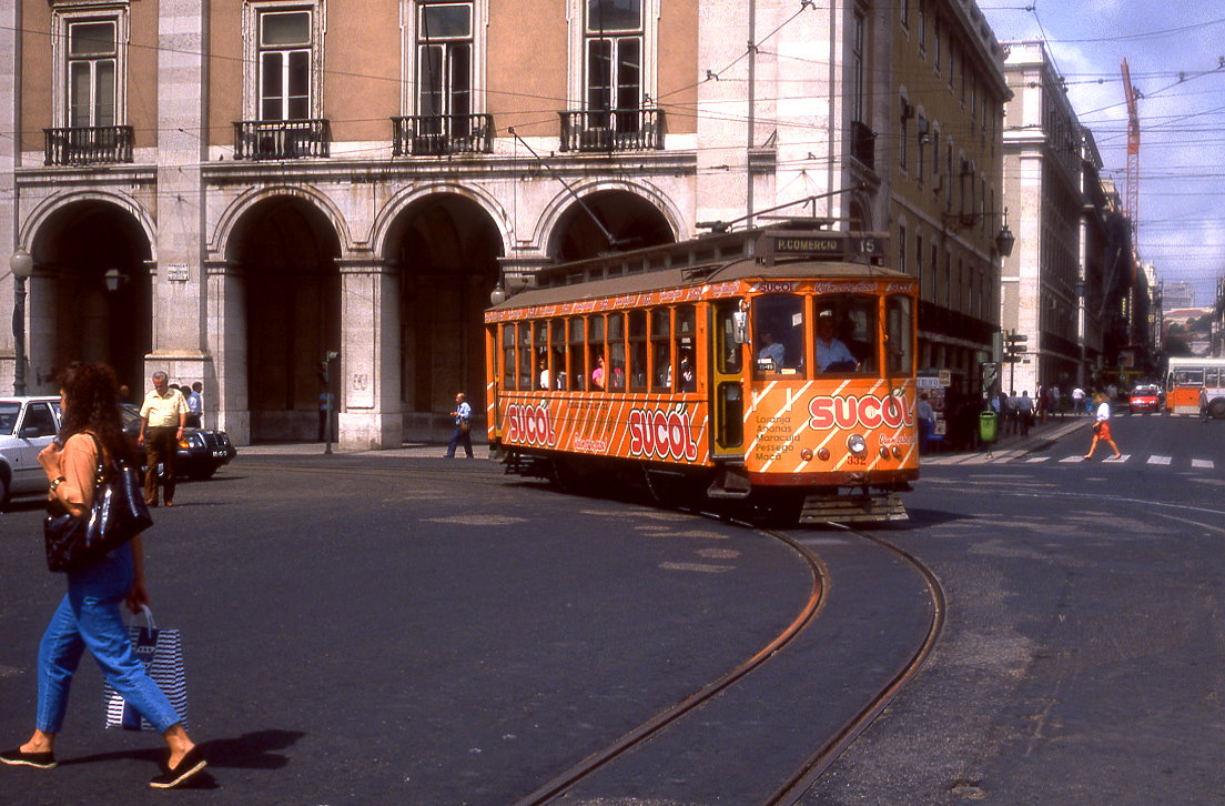 Lisboa 332, Praça do Comércio, 12.09.1990.
