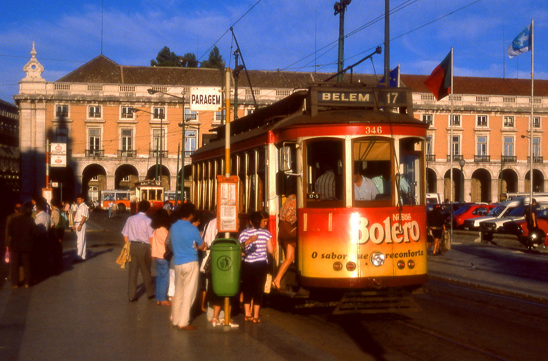 Lisboa 346, Praça do Comércio, 12.09.1990.
