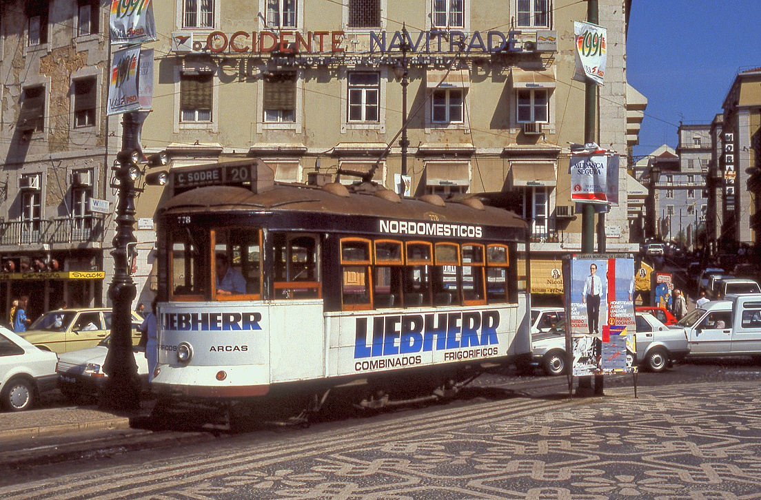 Lisboa 778, Cais do Sodré / Praça Duque de Terceira, 13.09.1991.