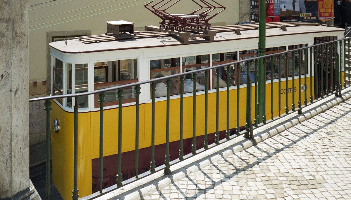 Lissabon Standseilbahnen Elevador Da Gl ria Bahnbilder de Lissabon Standseilbahnen Elevador Da Gl ria Bahnbilder de