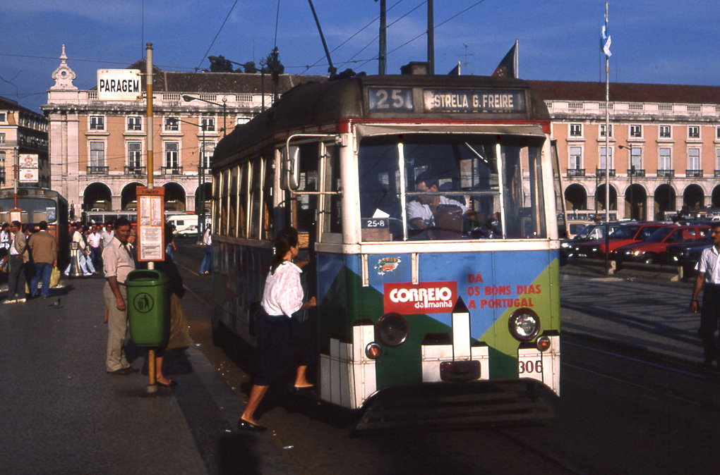 Lissabon Tw 306, Praca do Comercio, 13.09.1990.