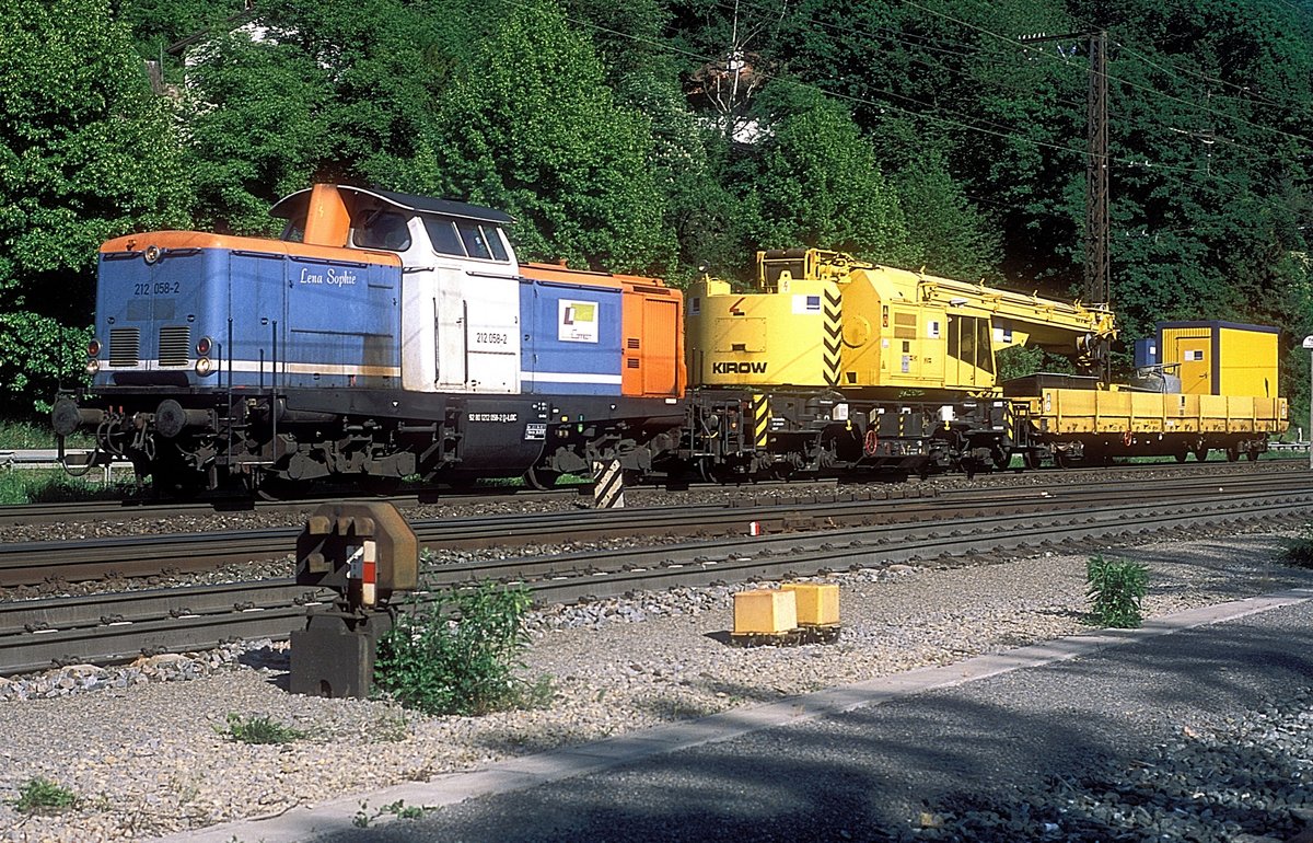 LOC 212 058  Gemünden  08.05.18