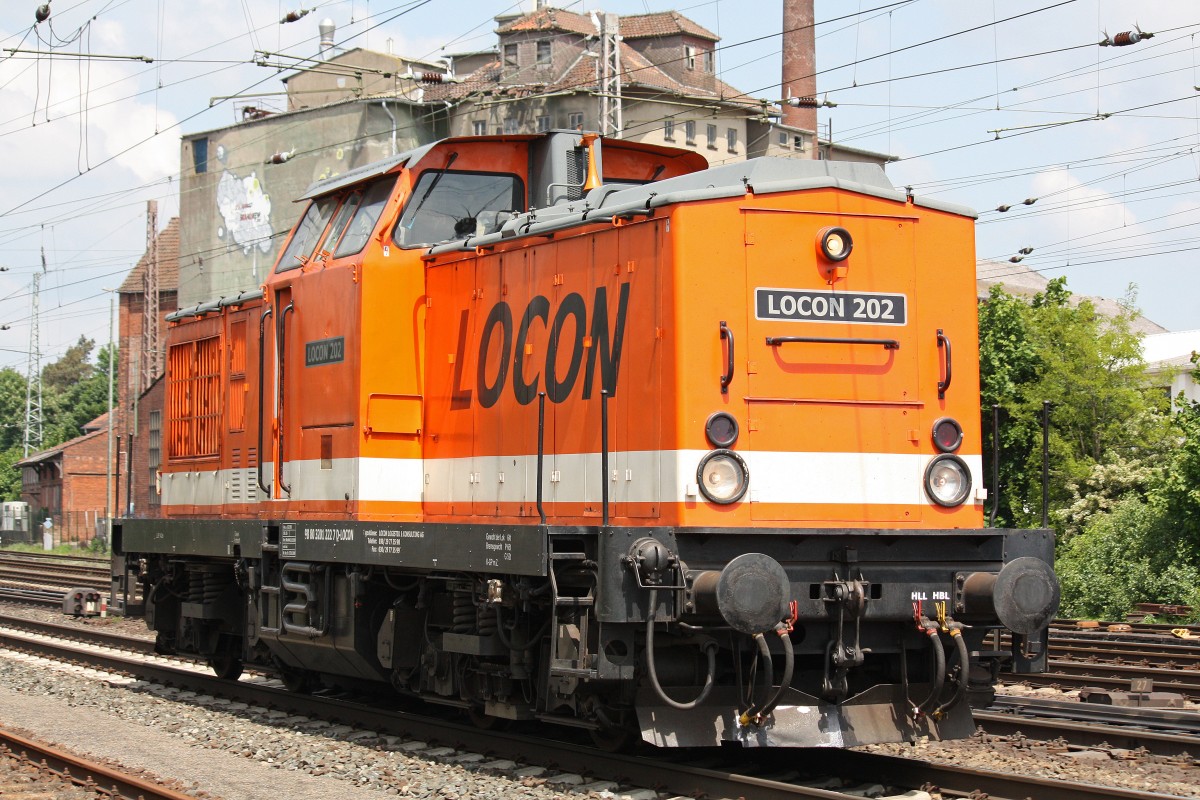 Locon 202 am 31.5.13 in Verden (Aller).