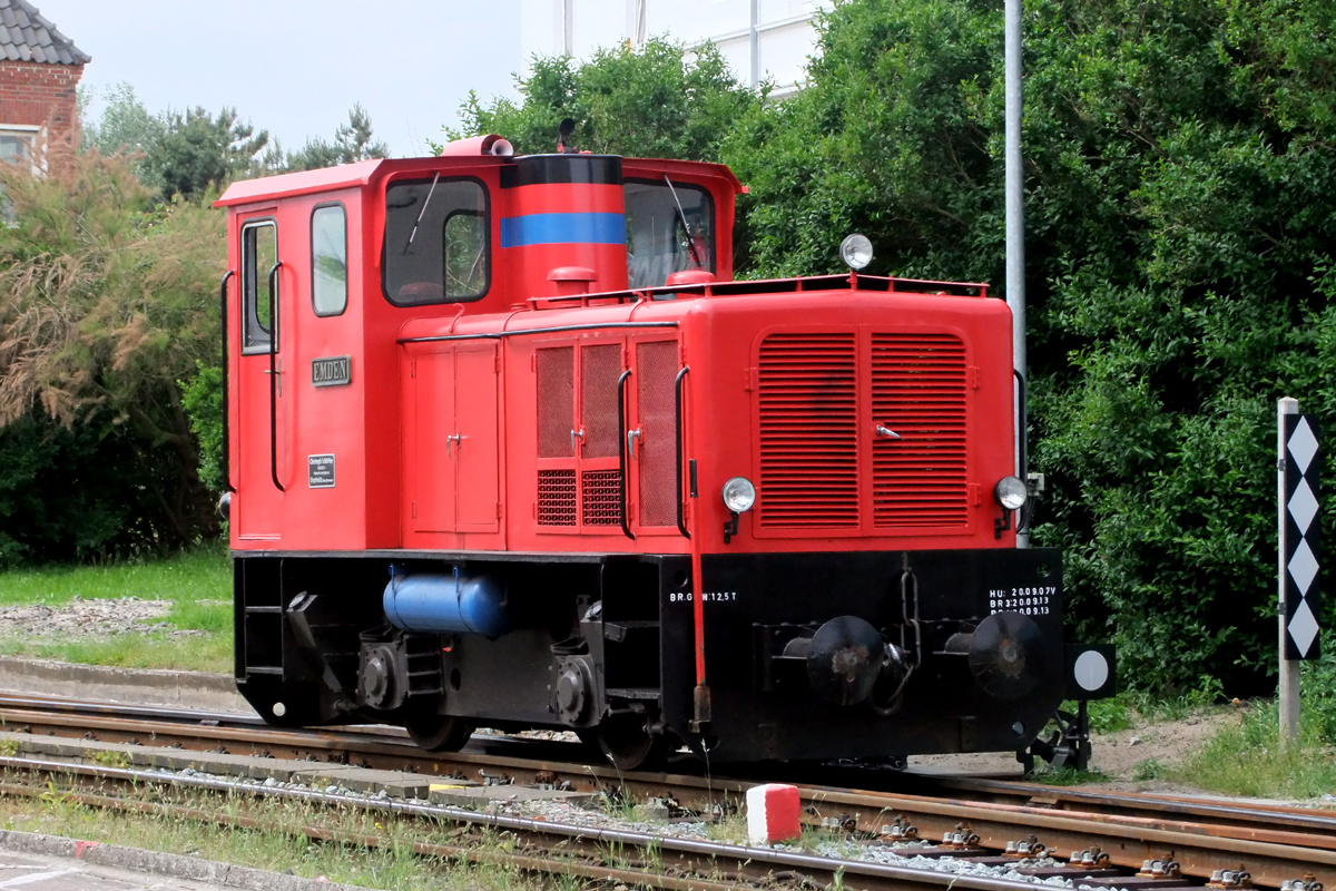 Lok  Emden  auf Borkum 31.5.2014
