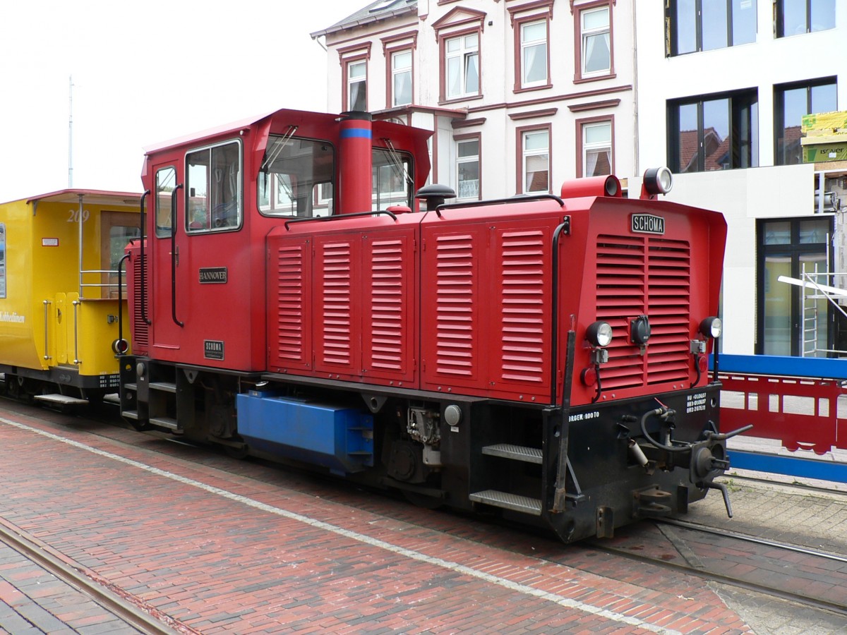 LOK HANNOVER AM 22.6.2011 IN BORKUM