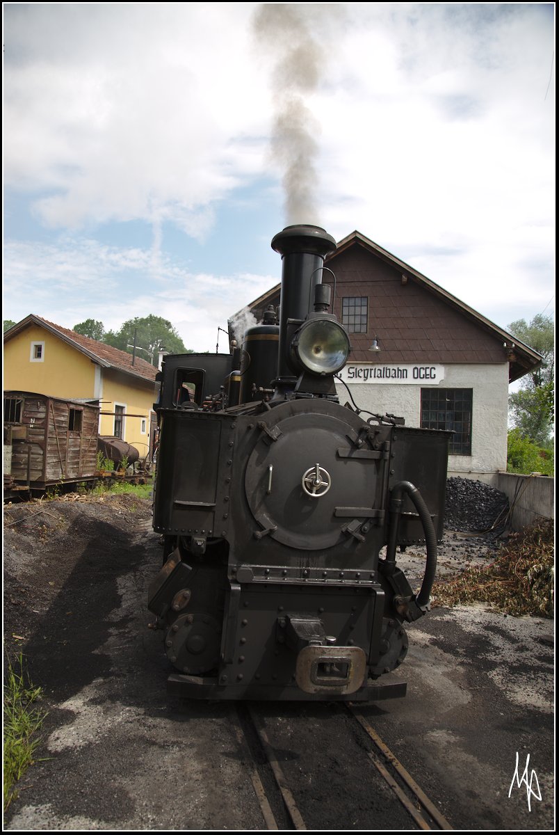 Lok Nr. 6 Klaus am 07.07.2017 in Grünburg.
