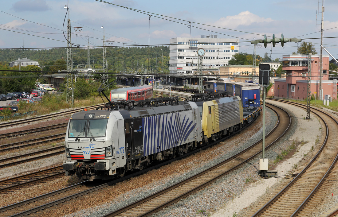 Lokomotion 193 772 + 189 902 // Traunstein // 13. September 2021
