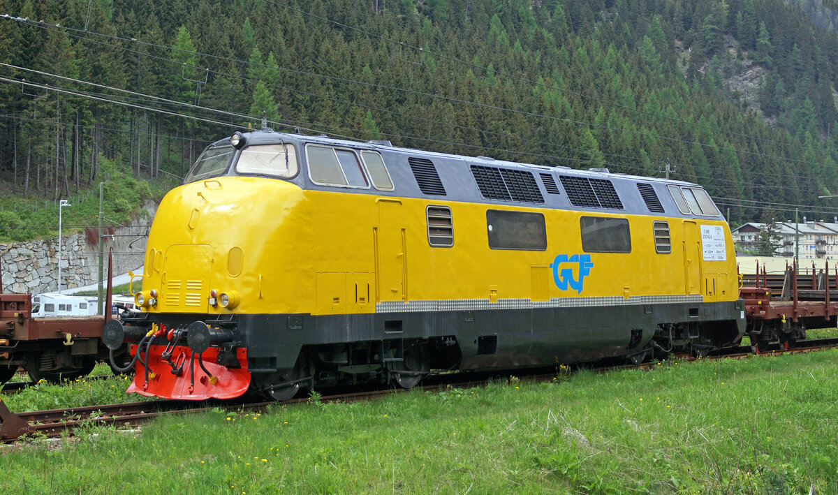 Lokomotive 270 742 ex. DB V200 am 22.05.2022 auf dem Brennerpass.
