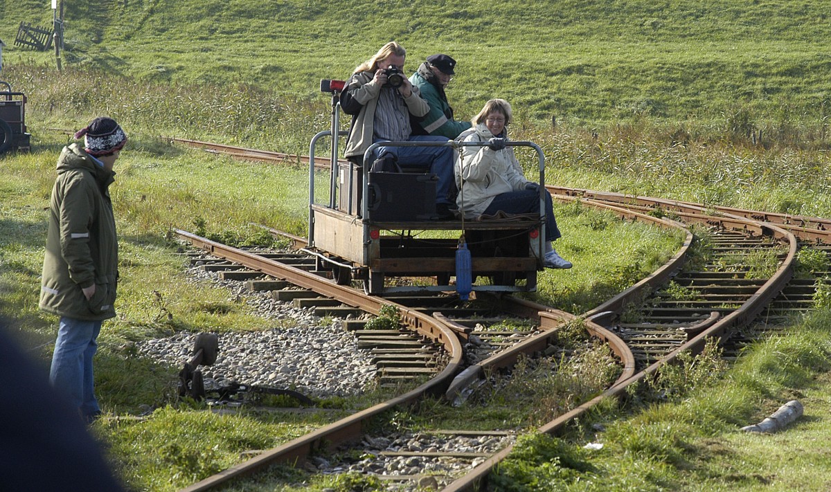 Lore-Bahnhof in Dagebüll (Nordfriesland).

Aufdahmedatum: 22. September 2008.