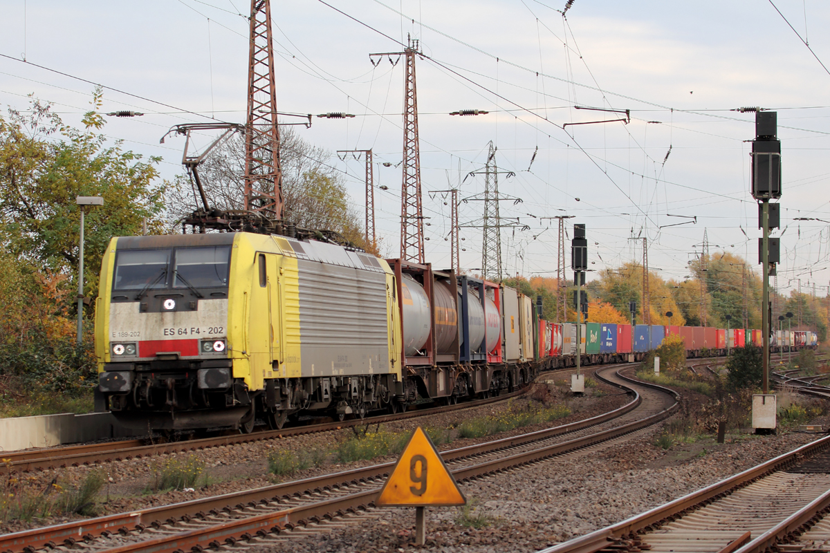 LTE Netherlands ES 64 F4-202 in Recklinghausen-Ost 9.11.2018
