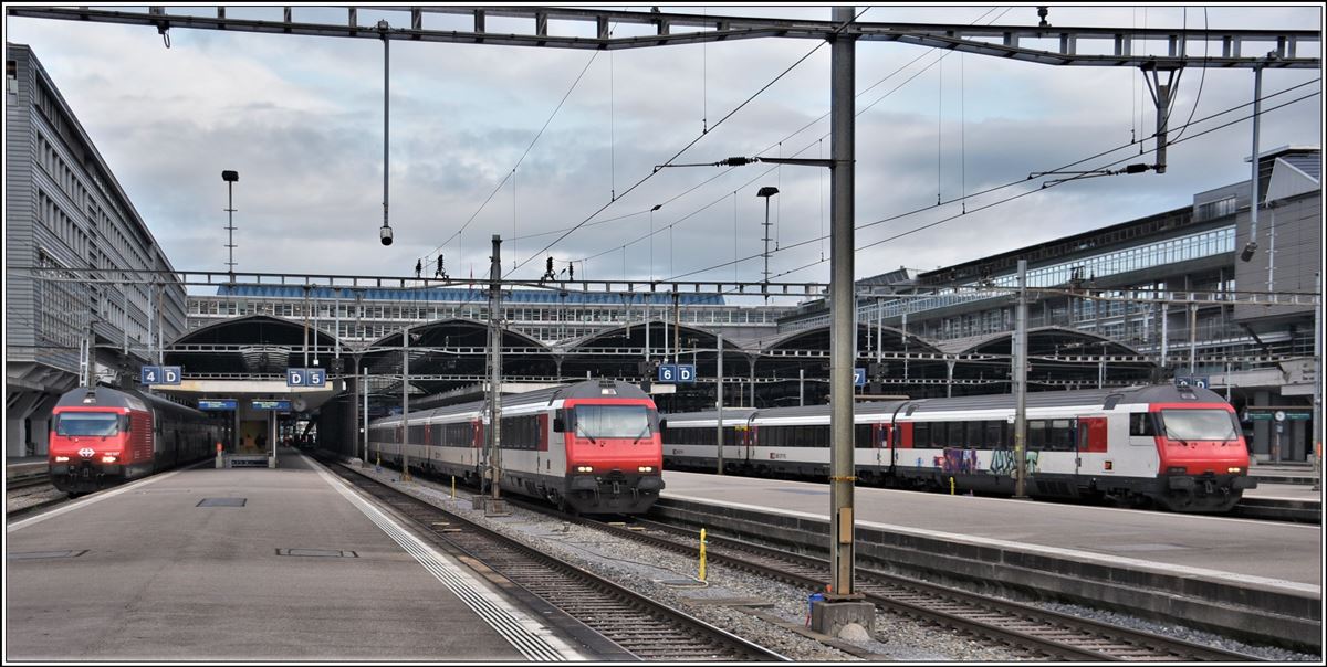 Luzern mit Re 460 027 und Bt Steuerwagen. (13.11.2019)