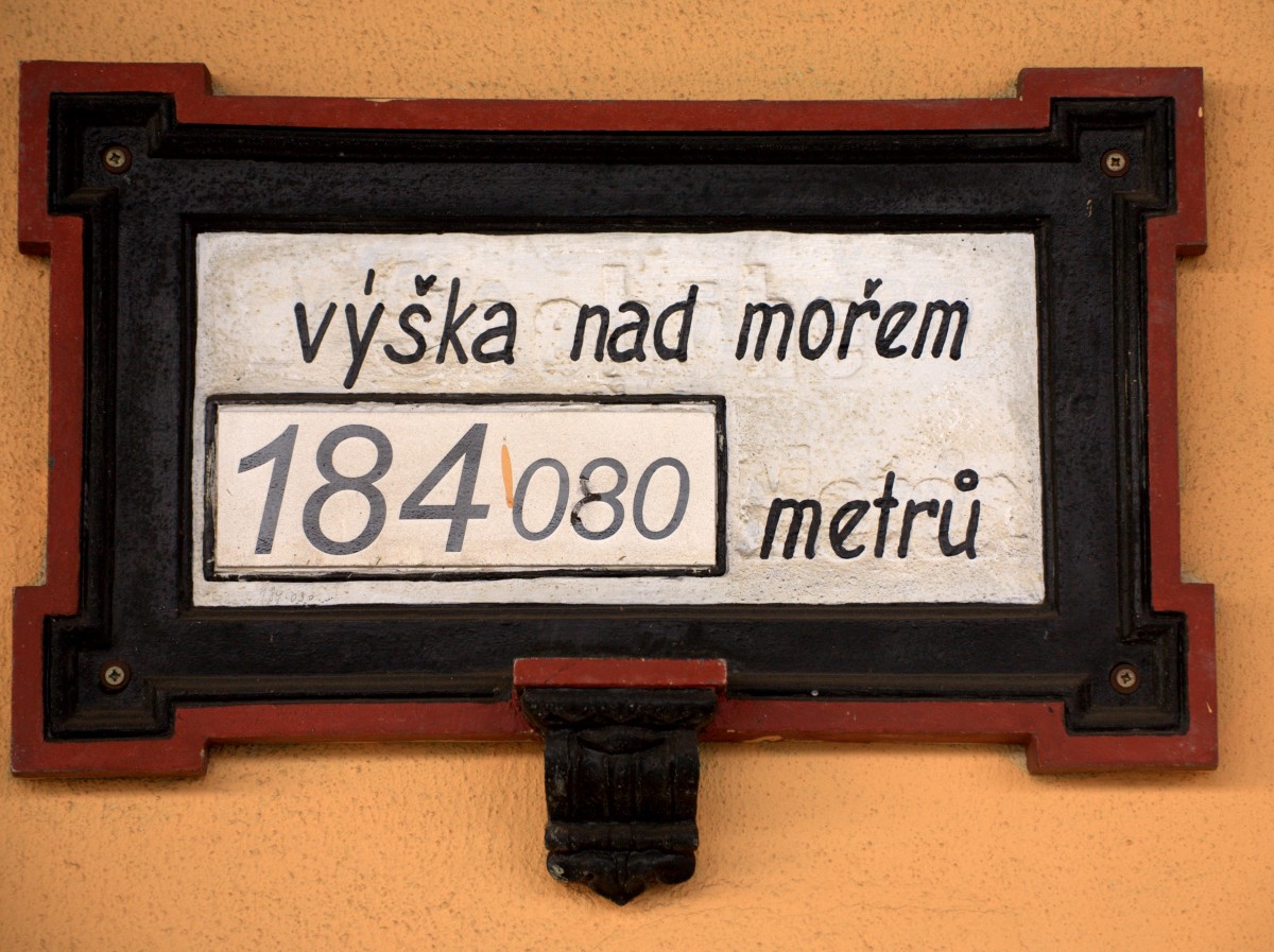 Lysa nad Labem liegt 184,080 M über NN. 23.08.2014 17:39 Uhr.