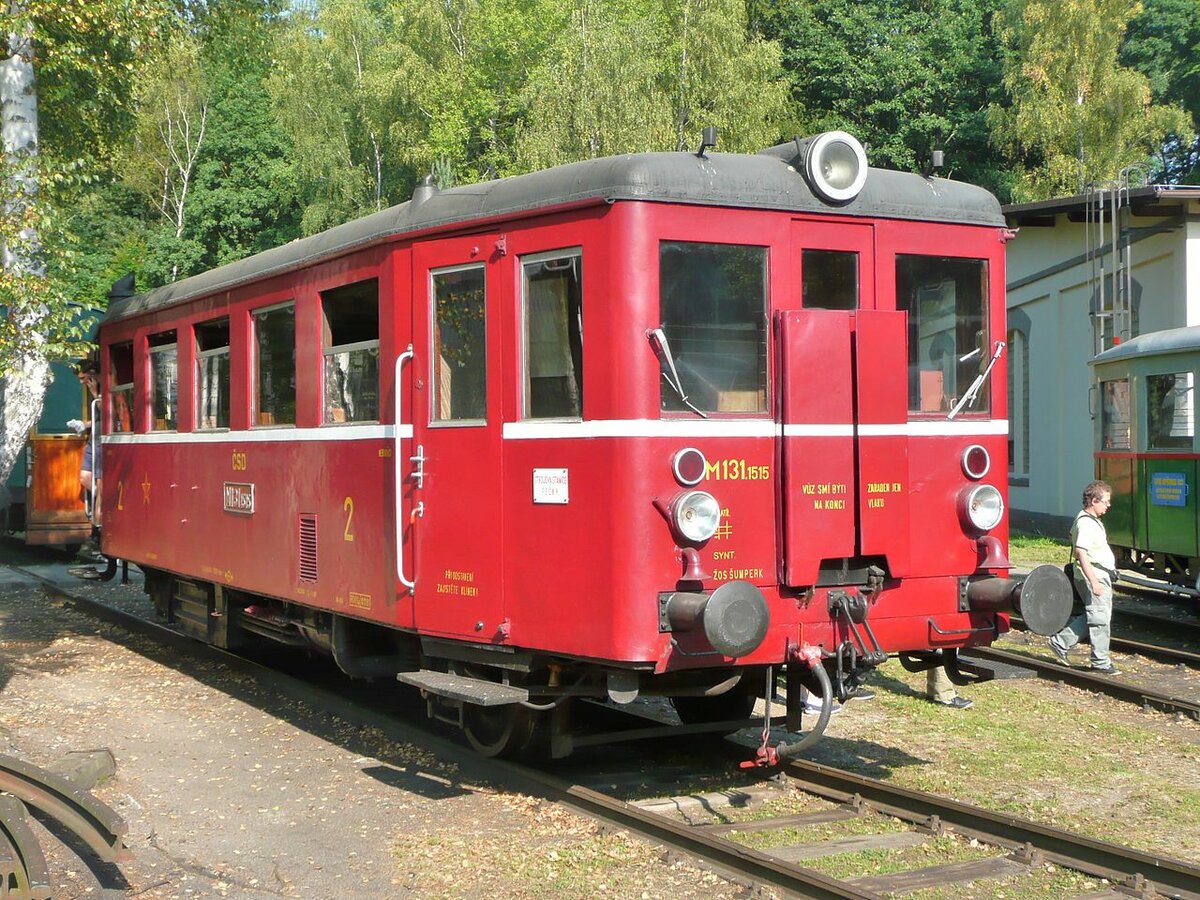 M 131.1515 im Eisenbahnmuseum Lužná u Rakovníka am 10.09.2016