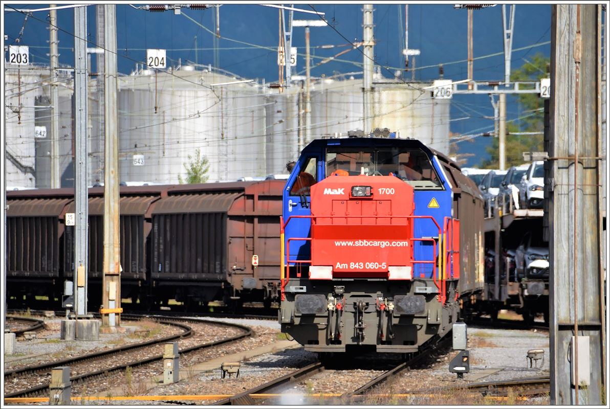 m 843 060-5 in Buchs SG. (03.10.2016)