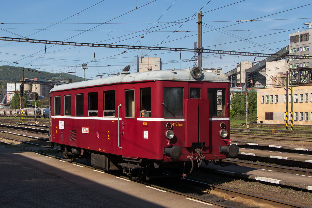 M131.1441 steht im Bahnhof Usti nad Labem-Strekow. Aufgenommen am 5. Mai 2018. 