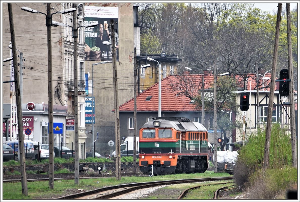 M62 1186  3 630 052-0 in Swidnica Miasto. (09.04.2017)