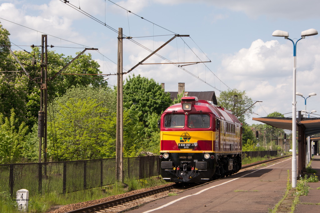M62M-006 der RAIL Polska in Bieruń Nowy.