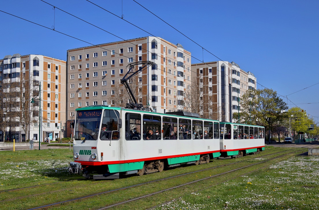 Magdeburg 1280 + 2144, Universitätsplatz, 26.04.2022.