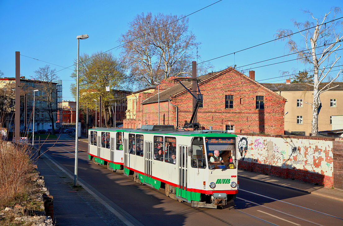 Straßenbahn Magdeburg Fotos Bahnbilder.de
