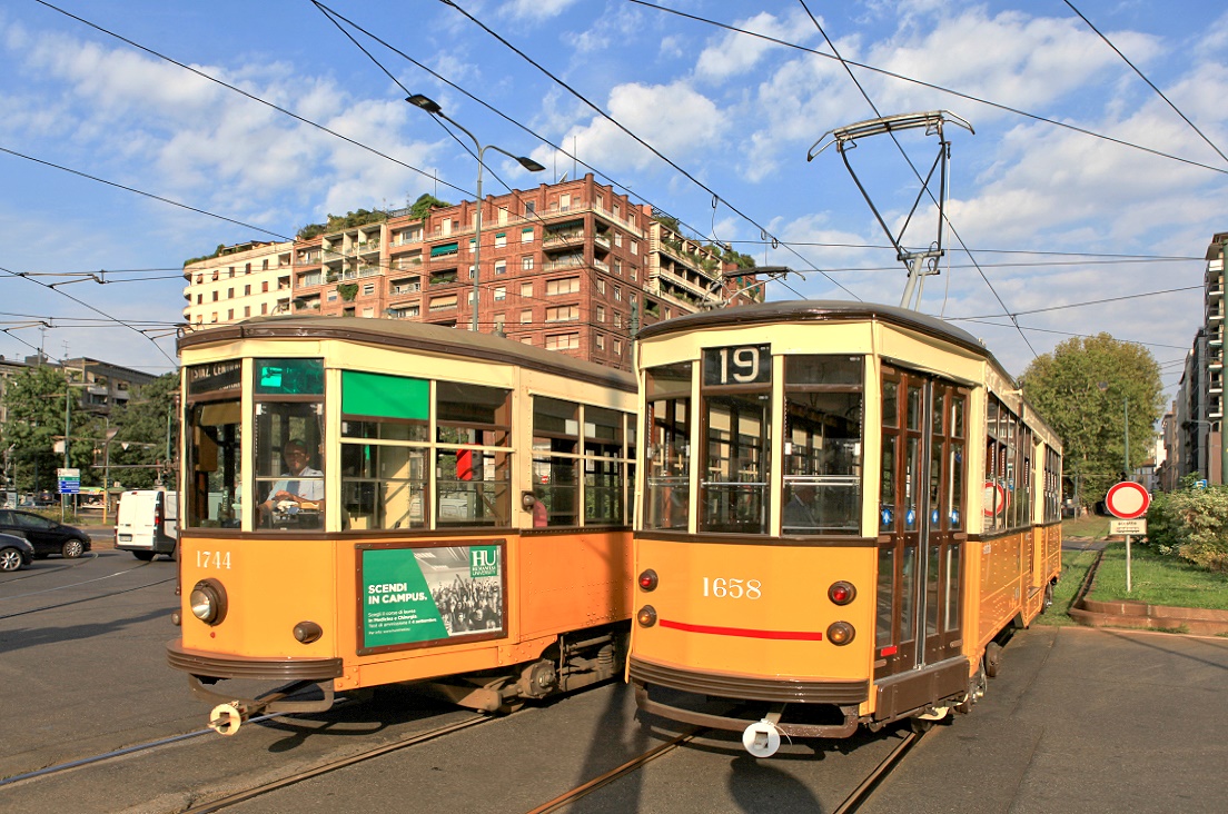 Mailand Tw 1744, 1658, Piazza della Repubblica, 18.08.2017.