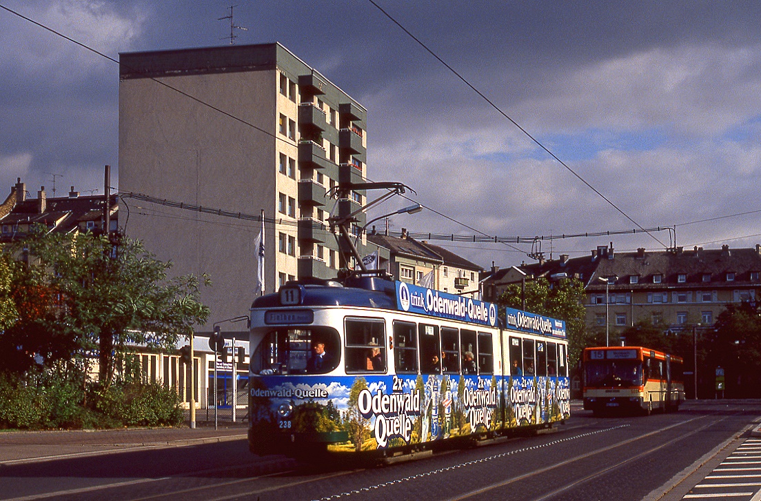 Mainz 238, Bismarckplatz, 19.10.1991.