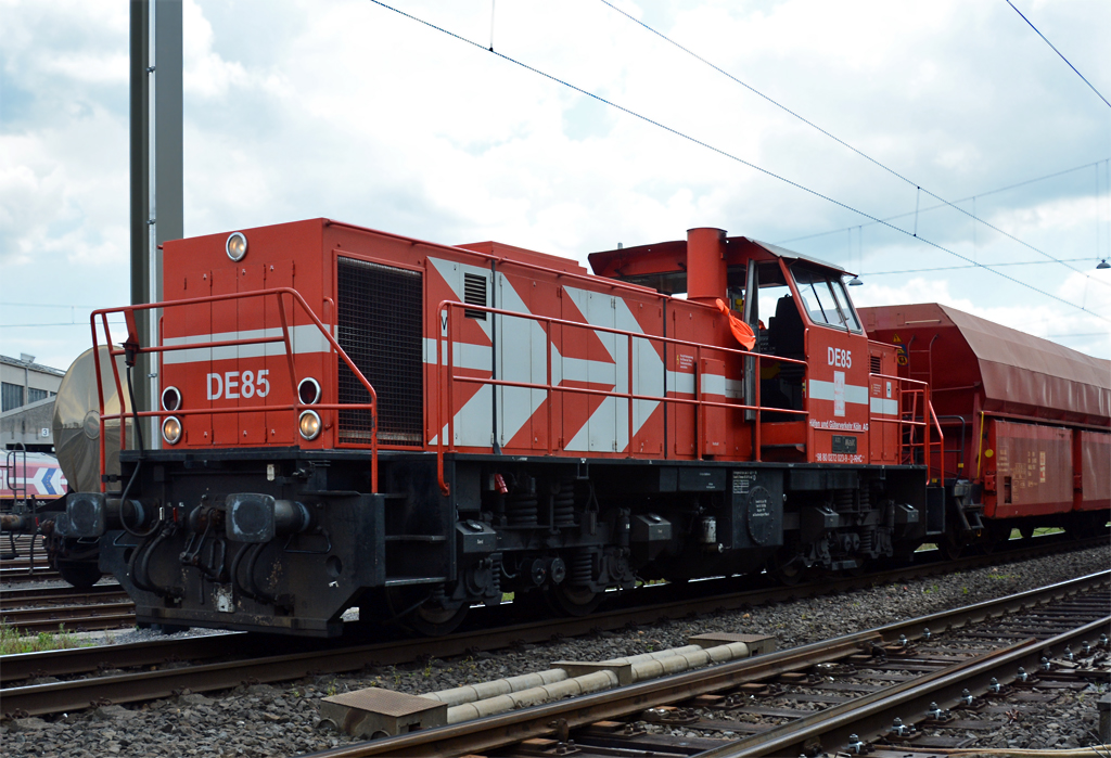 MaK DE 1002 (272 023-9) der HGK Nr. DE85 in Brühl - 16.07.2014