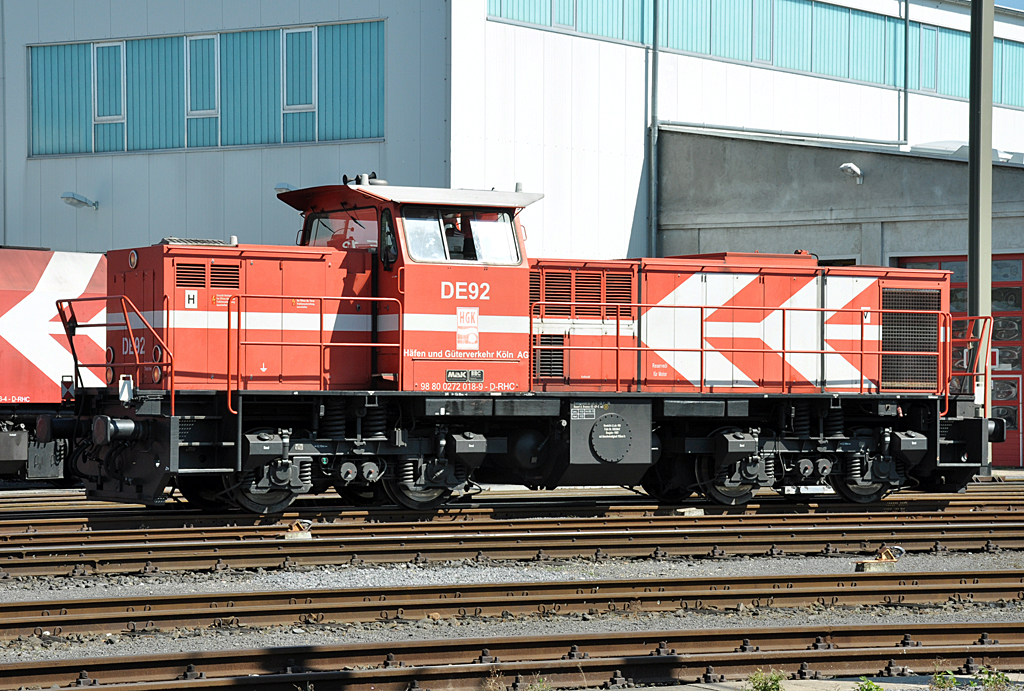MaK DE 1002 der HGK (DE 92) in Brhl-Vochem - 05.09.2013