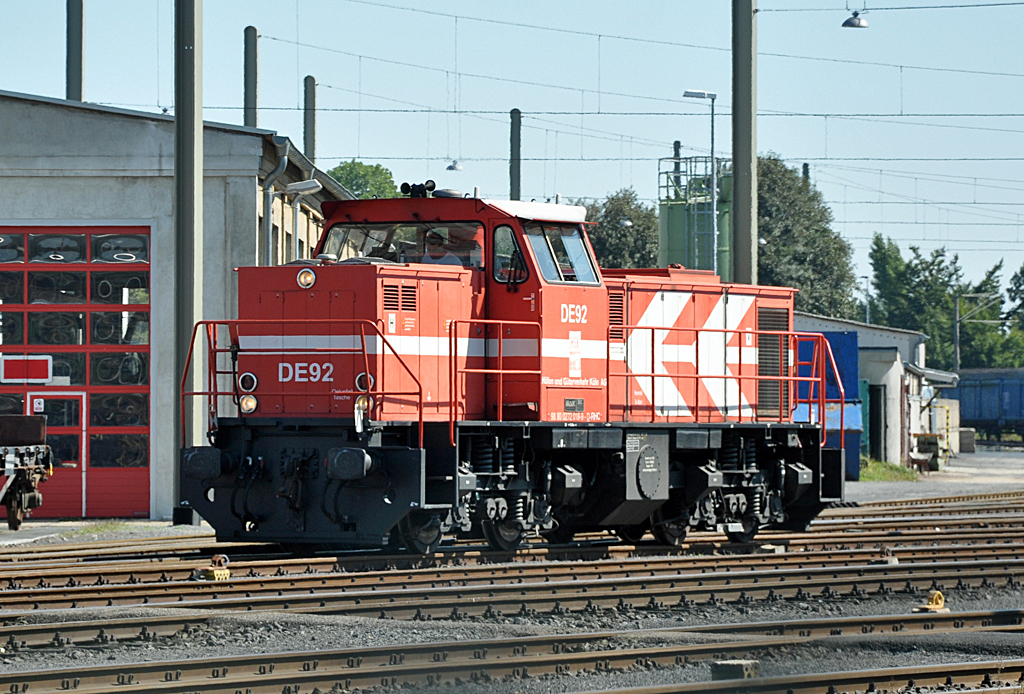 MaK DE 1002, HGK DE92 in Brhl-Vochem - 05.09.2013