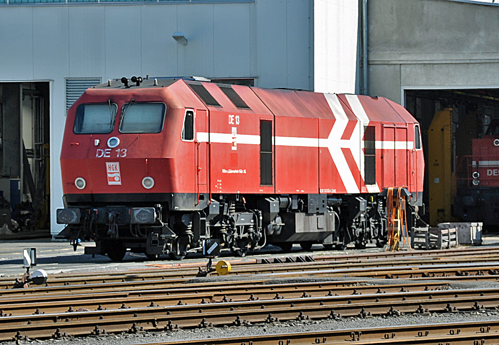MaK DE 1024 der HGK DE13 in Brhl-Vochem - 05.09.2013