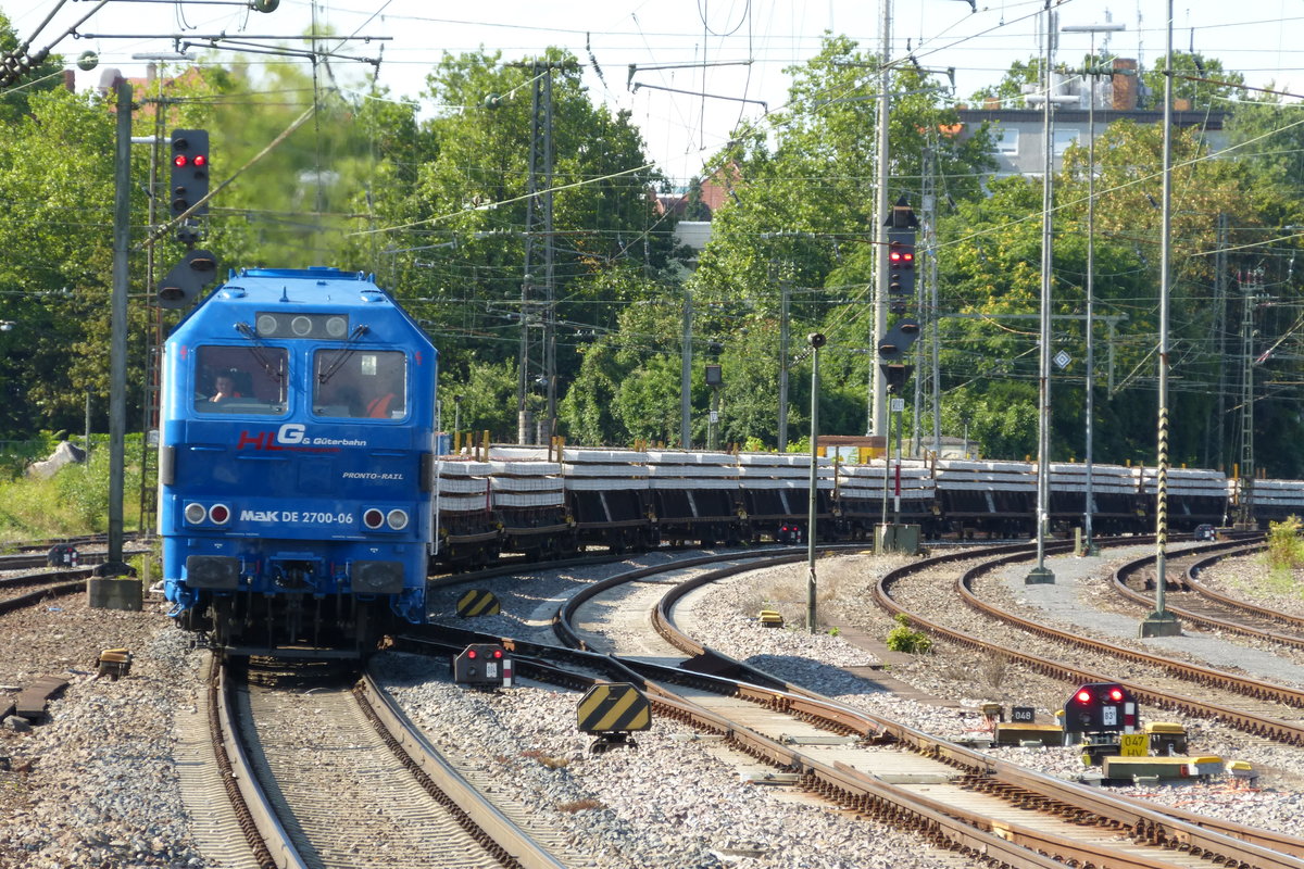 Mak DE 2700-06 am 8.8.16 in Ludwigsburg